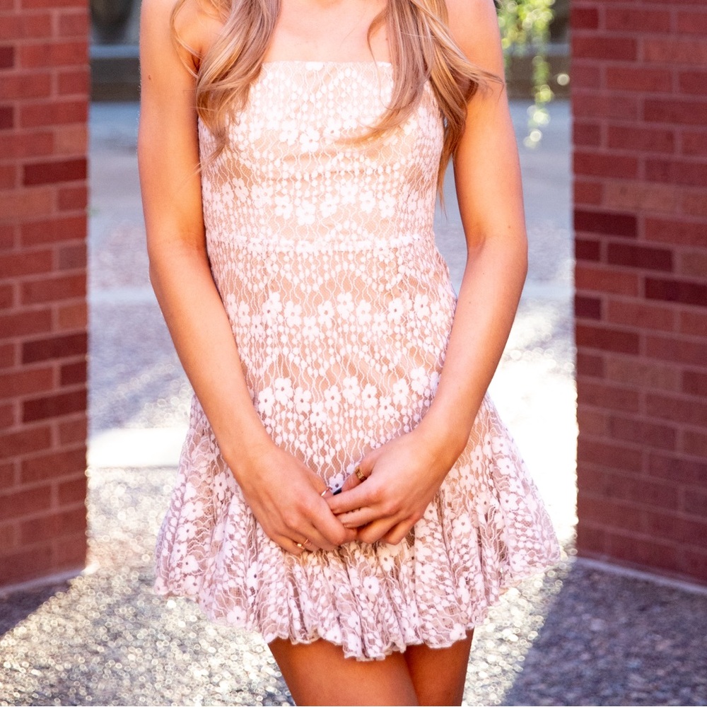Hello Molly Strapless Dress